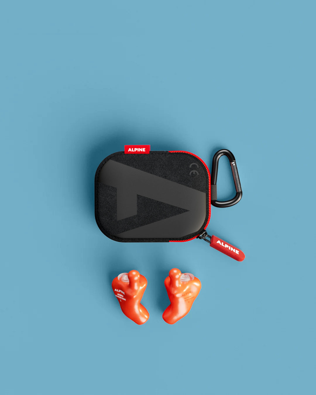 alpine musicsafe custom 4d oordoppen voor muzikanten op maat overzicht inclusief accessoires oranje